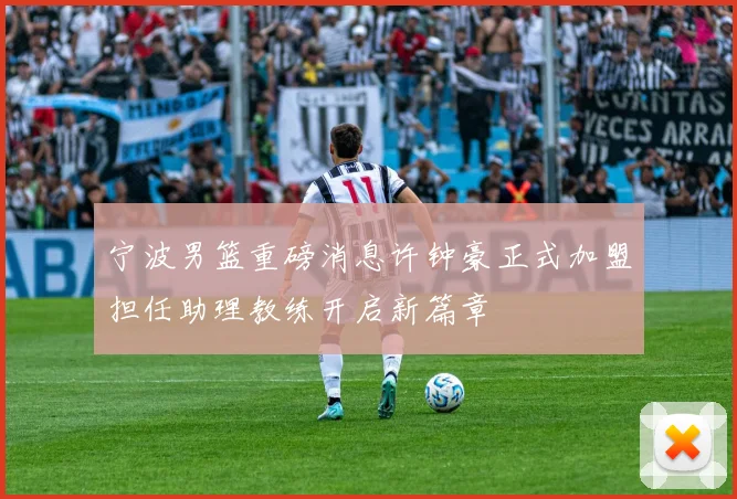 宁波男篮重磅消息许钟豪正式加盟担任助理教练开启新篇章