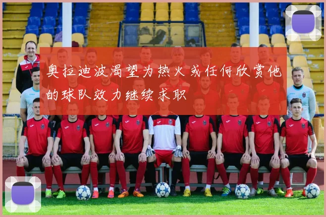 奥拉迪波渴望为热火或任何欣赏他的球队效力继续求职